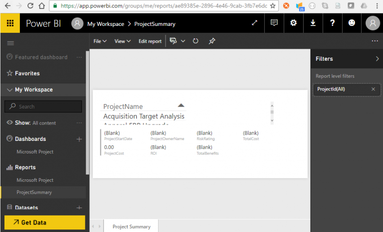 Display a PowerBI report in a SharePoint webpart | Nearbaseline